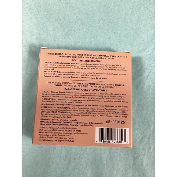 Áthr Beauty Ethereal Diffused Reflections Bronzing Powder 8g Makeup Beauty New - Picture 3 of 6